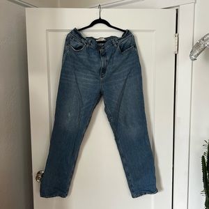 90’s straight high rise jeans